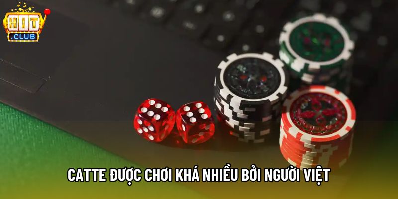 Catte được chơi khá nhiều bởi người Việt