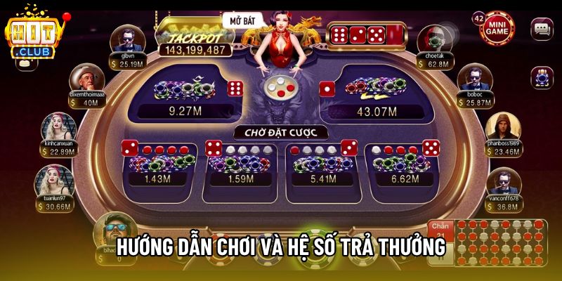 Hướng dẫn chơi và hệ số trả thưởng